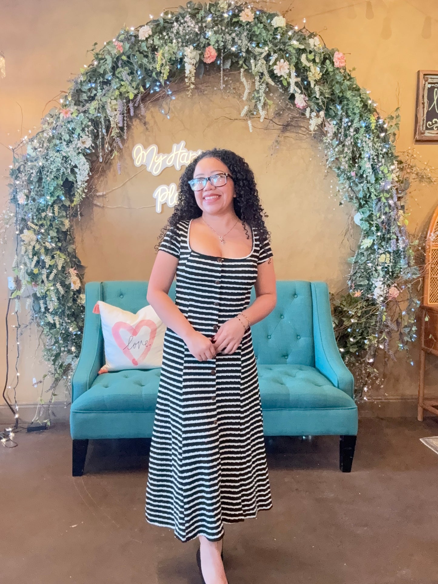 Casual Days Striped Maxi