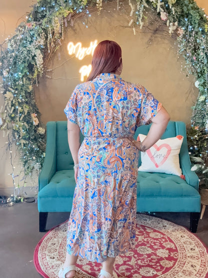 Pretty Paisley Days Midi