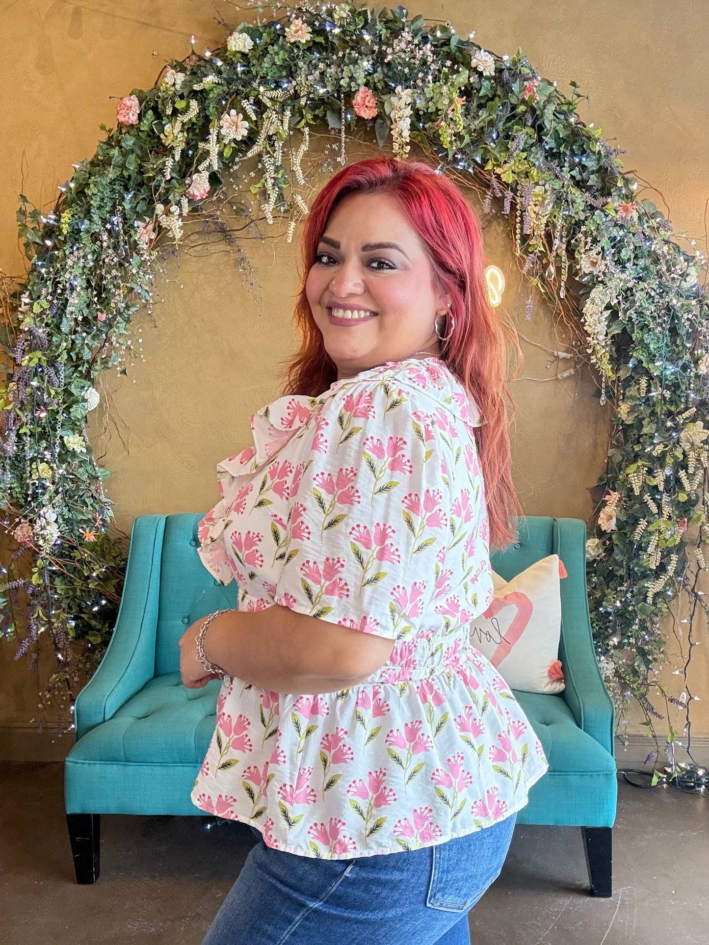 Ditsy Wildflower Blouse