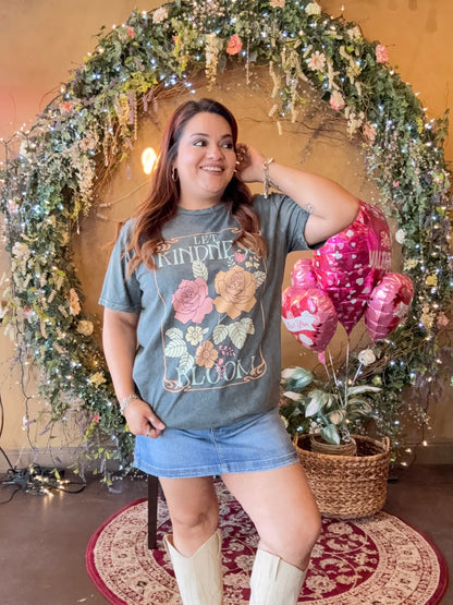 Let Kindness Bloom Graphic Top