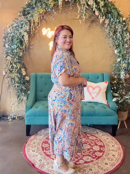 Pretty Paisley Days Midi