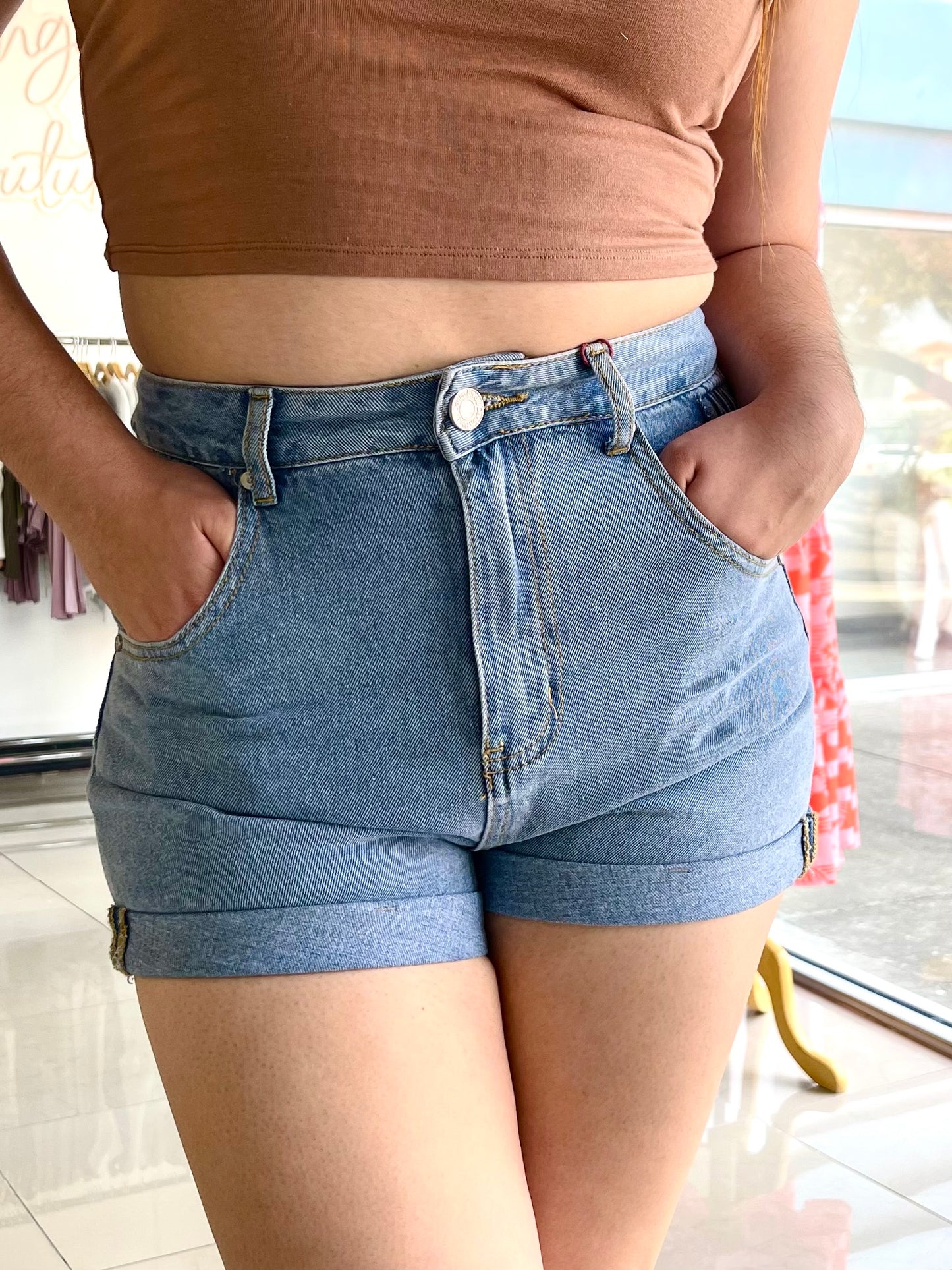 Tiffany Denim Shorts