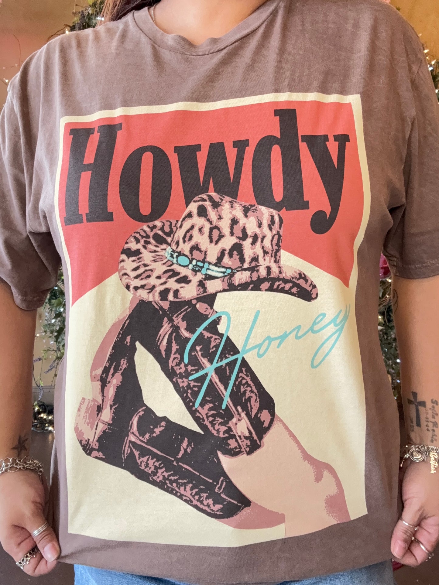 Howdy Honey Graphic Top