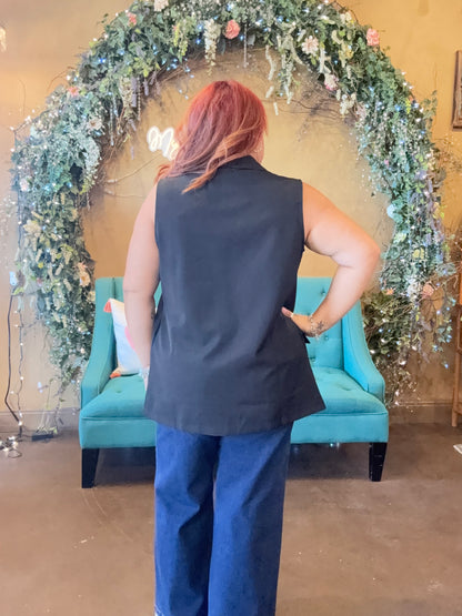 Business Casual Blazer Vest