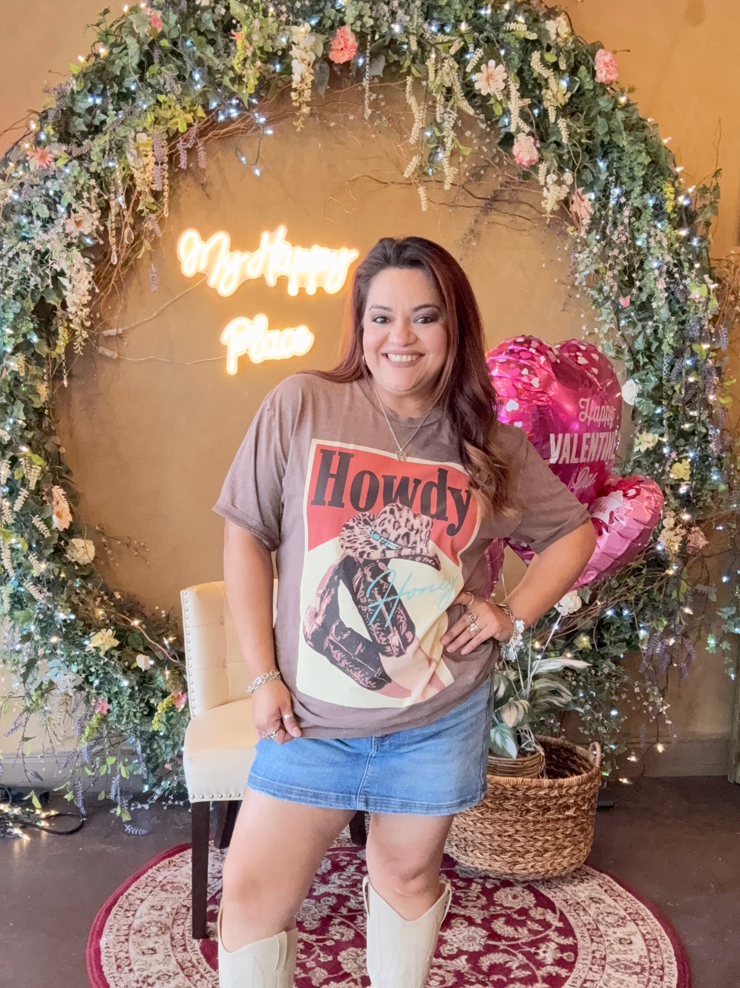 Howdy Honey Graphic Top