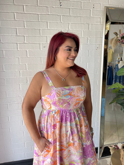 Te Fiti Midi Dress