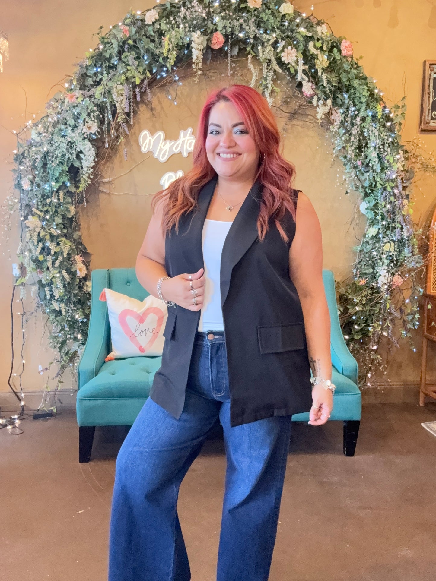 Business Casual Blazer Vest