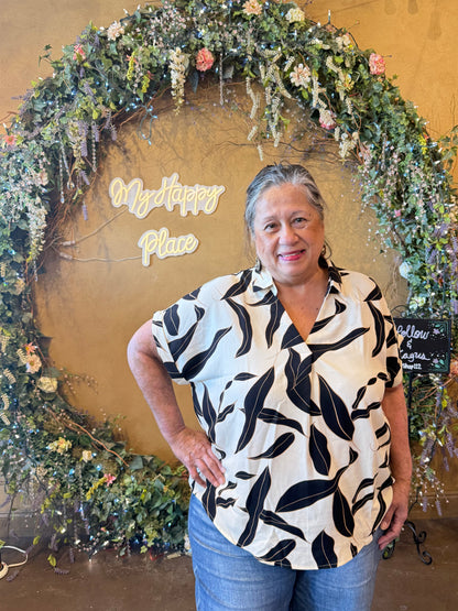 Timeless Leaf Blouse