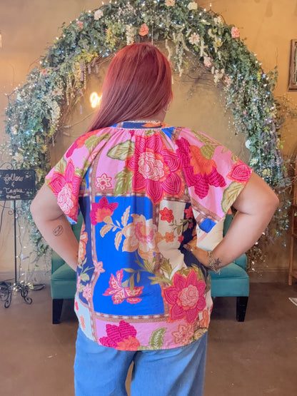 Floral Serenade Blouse