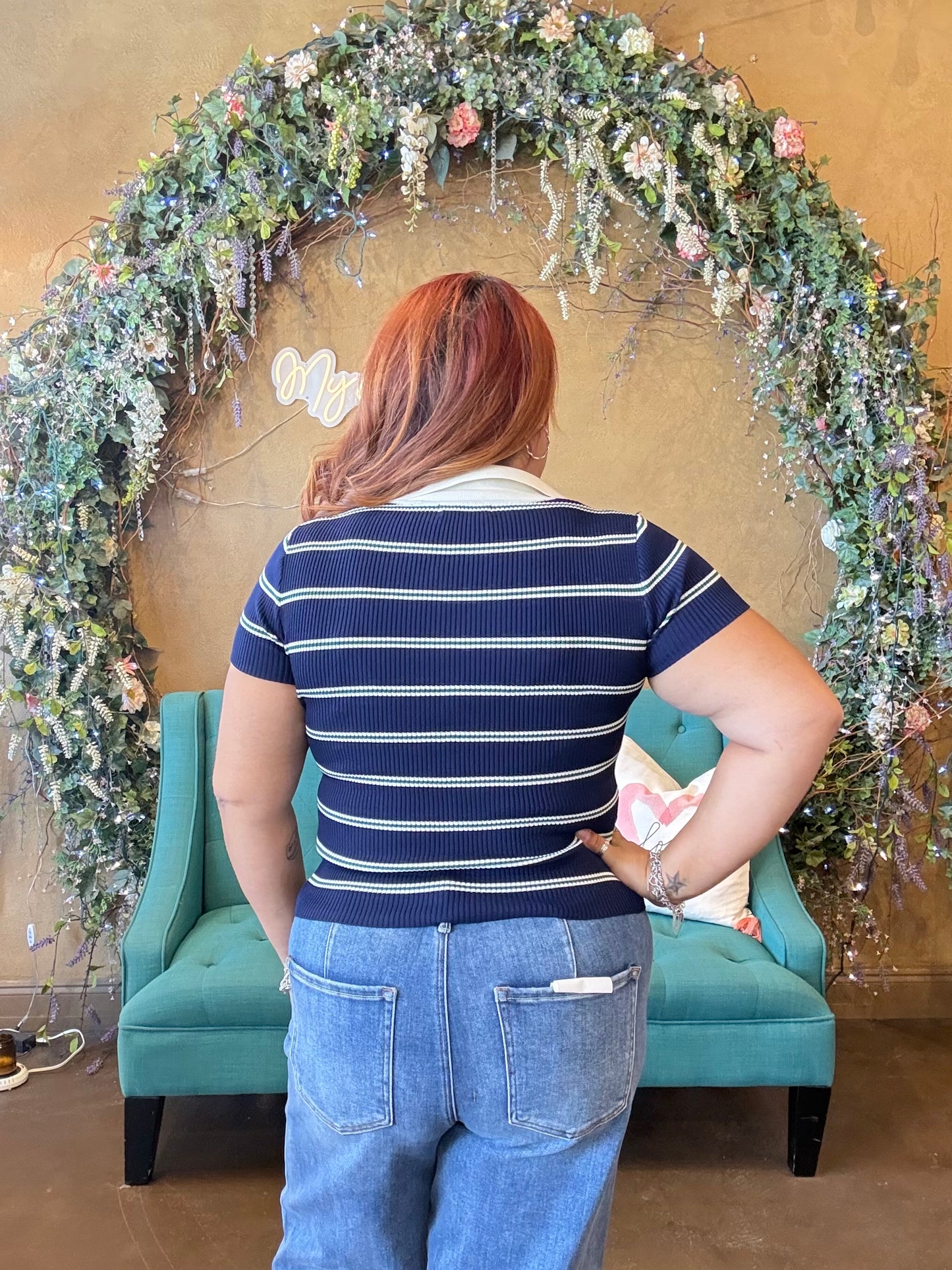 Closet Staple Top - Navy
