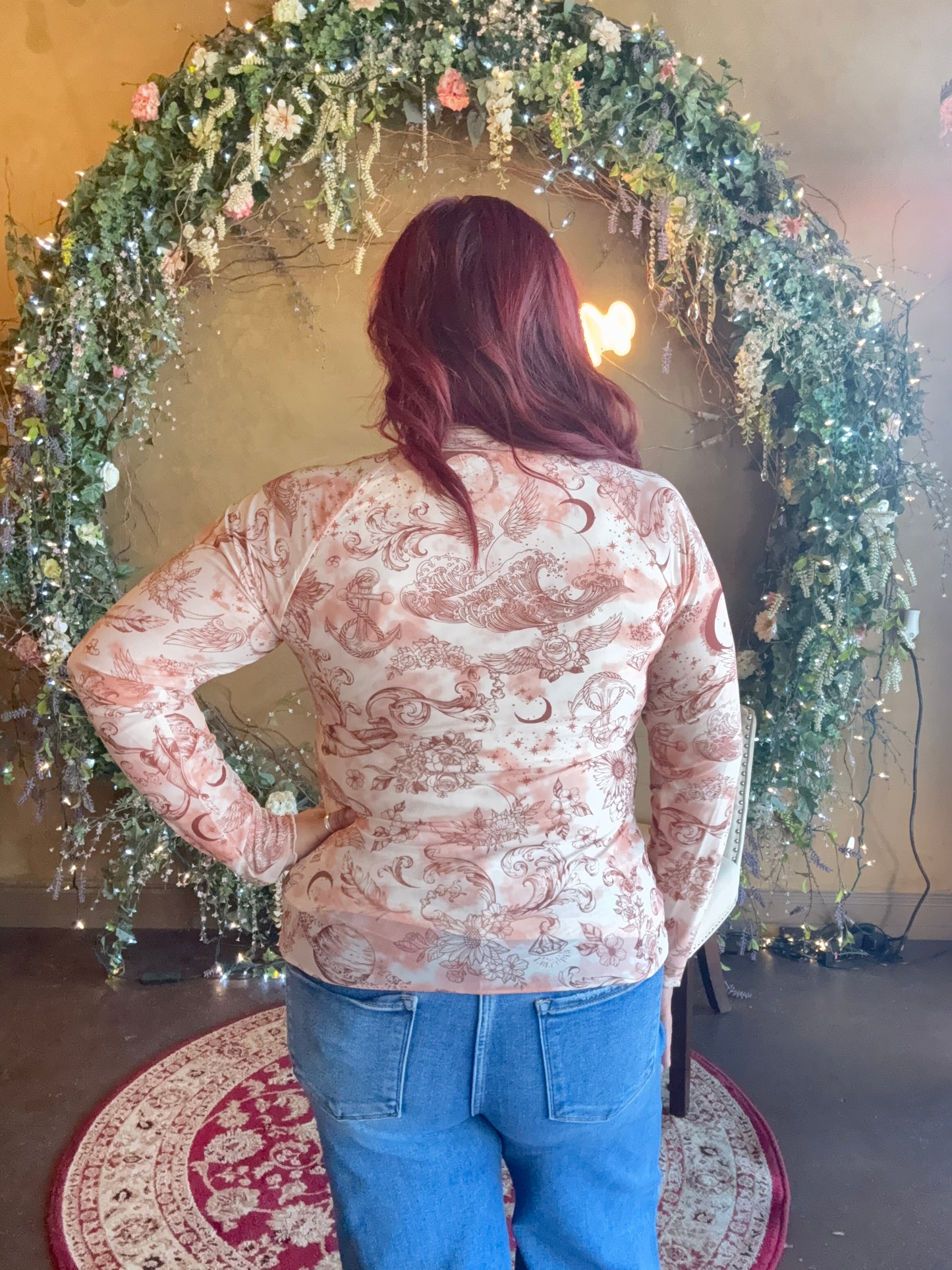 Celestial Mesh Long Sleeve