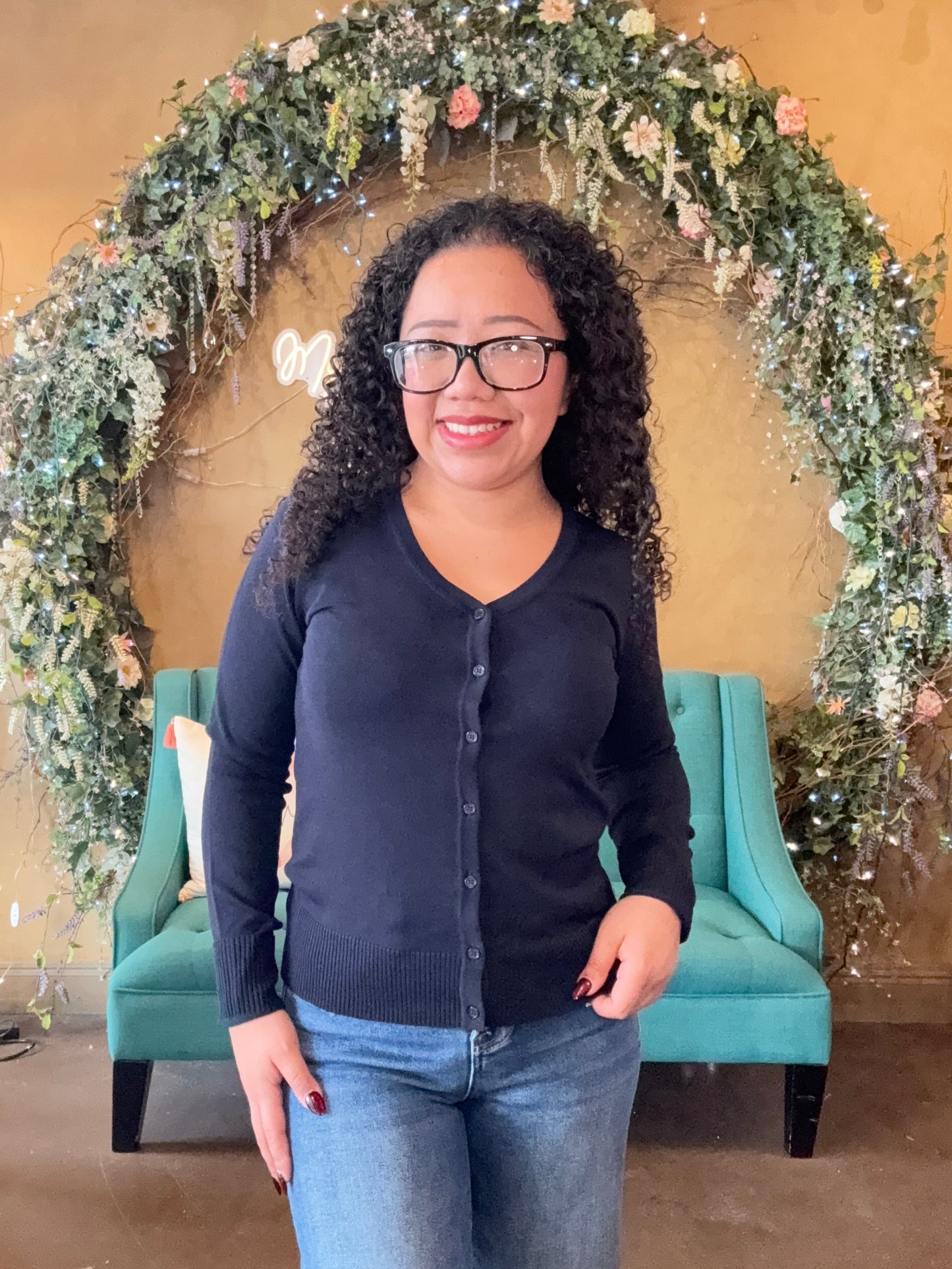 Soft Embrace Cardigan - Navy