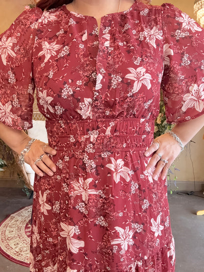 Rustic Bloom Maxi