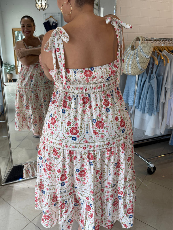 Isabella Floral Midi