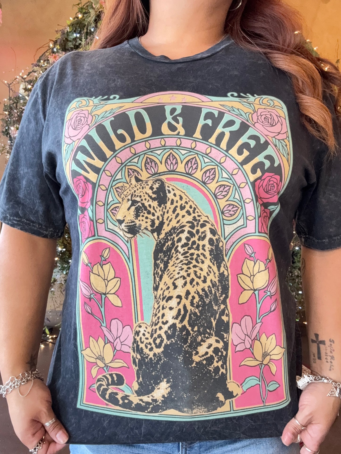 Wild & Free Graphic Top