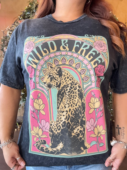 Wild & Free Graphic Top