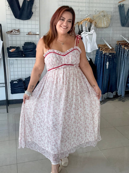 Field of Love Midi - Pink