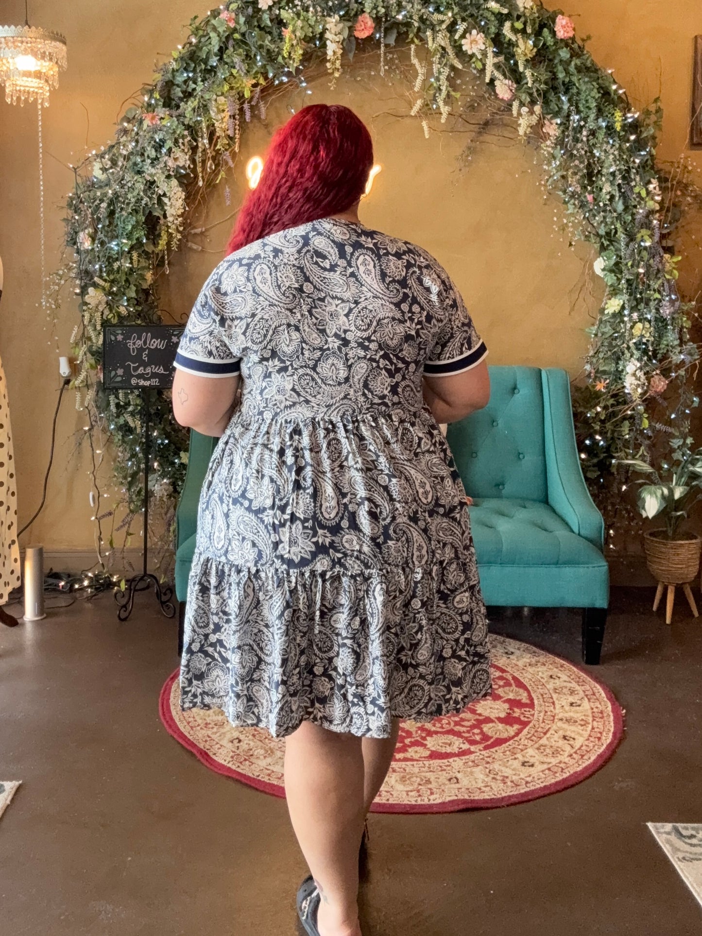 Boho Paisley Babe Mini