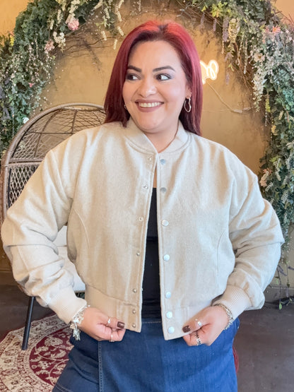 Ginger Snap Bomber Jacket