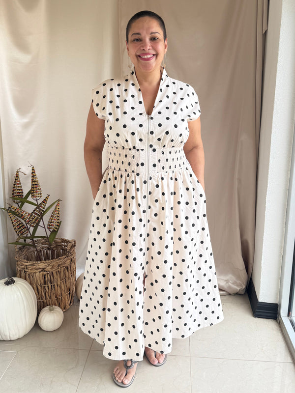 Karla Smocked Midi