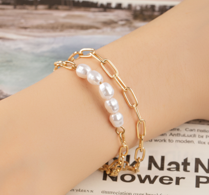 Mixed Chain w/Pearls