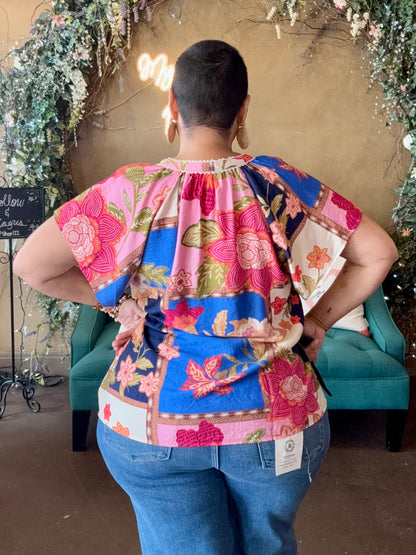 Floral Serenade Blouse