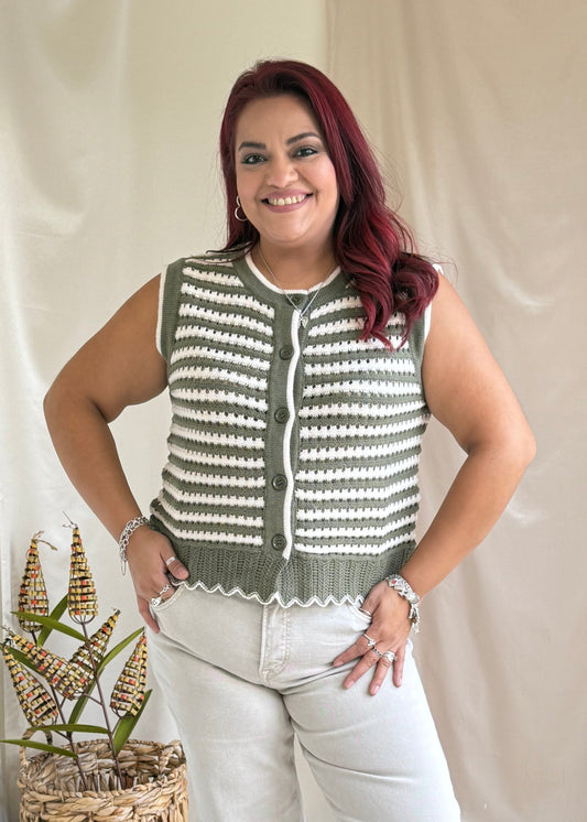 The Ivy Knit Sweater Top