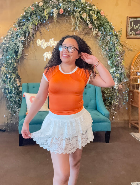 Bad Temptations Lace Skort