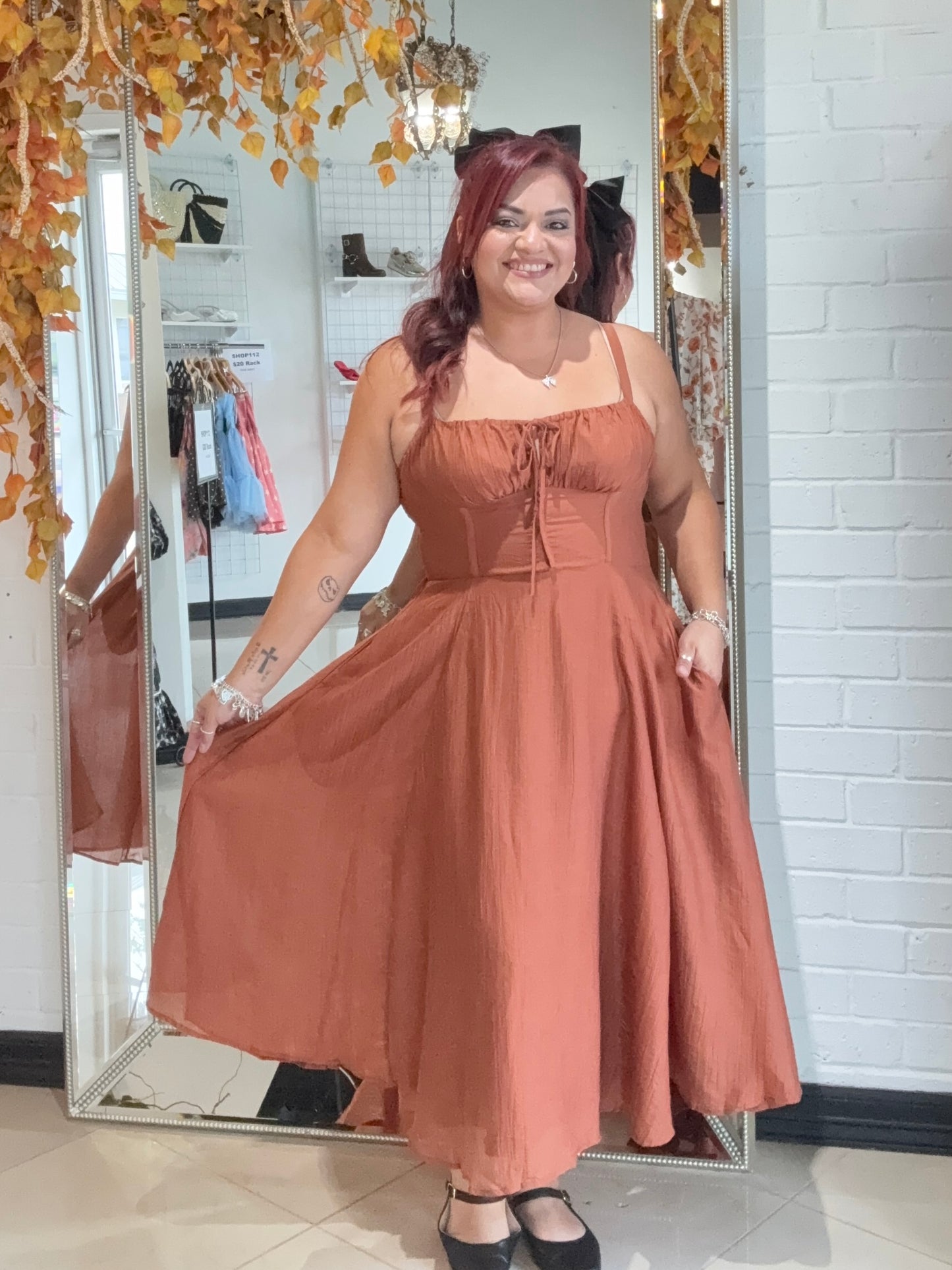 Copper Charm Midi