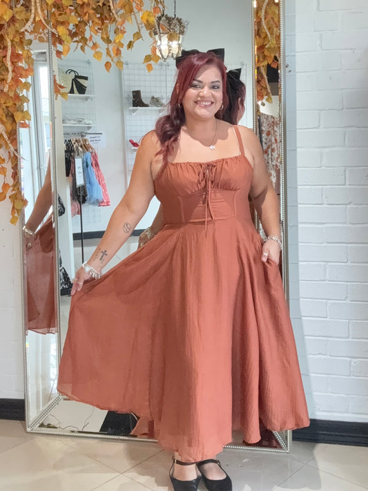 Copper Charm Midi