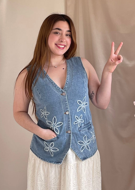 Janis Denim Vest