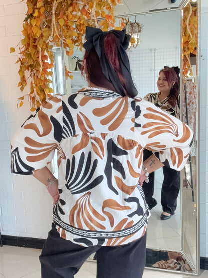 Latte Love Blouse