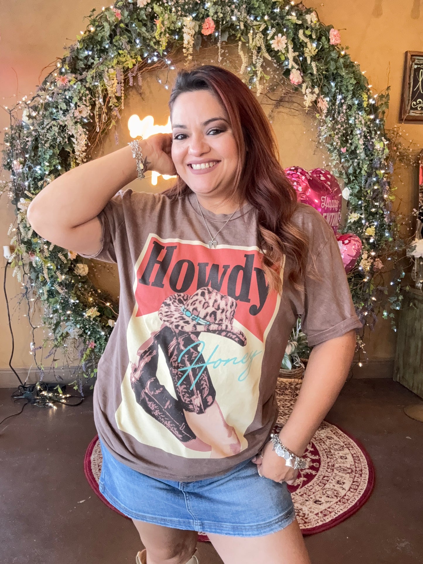Howdy Honey Graphic Top