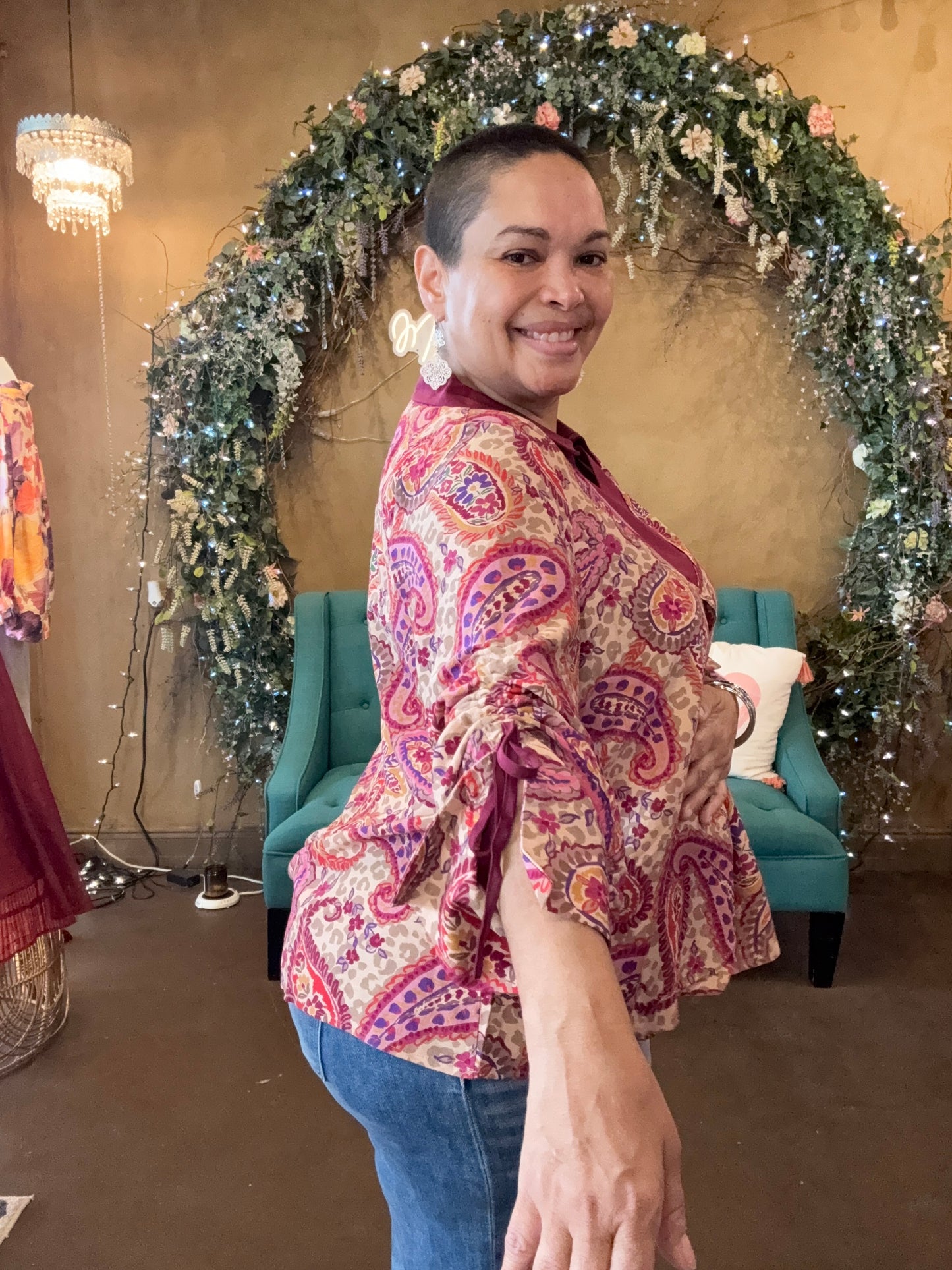 Bohemian Beauty Blouse - Ecru