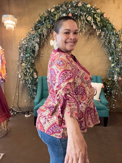 Bohemian Beauty Blouse - Ecru