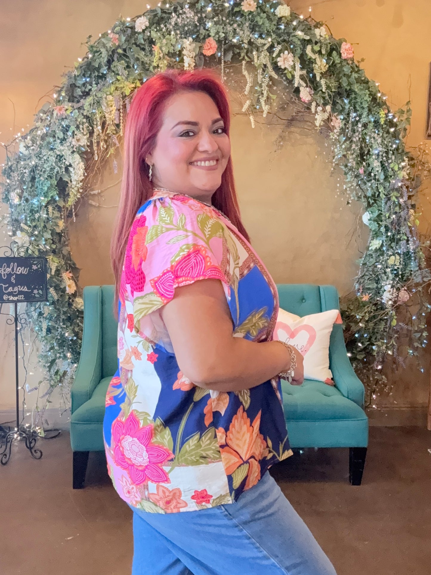 Floral Serenade Blouse