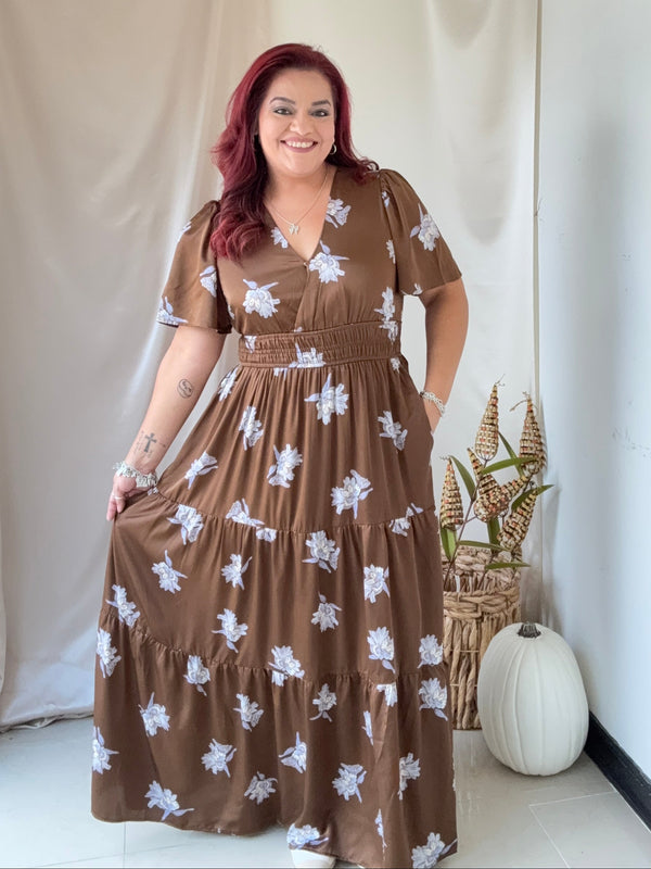 Whispers in Satin Maxi
