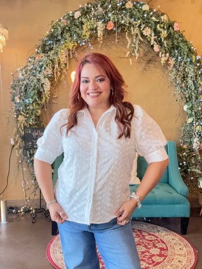 Eyelet Lace Blouse