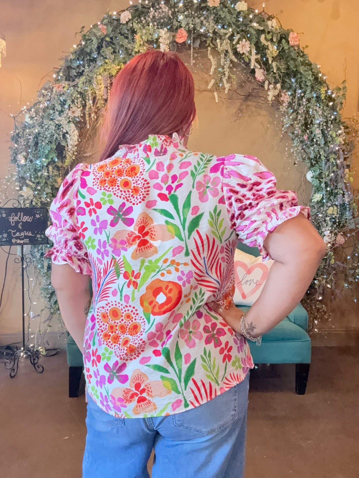 Beautifully Mixed Blouse