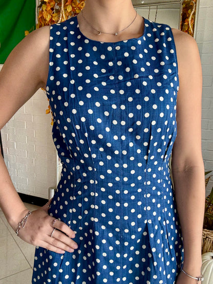 Twirl & Spot Midi Dress