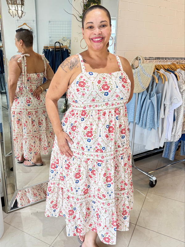 Isabella Floral Midi