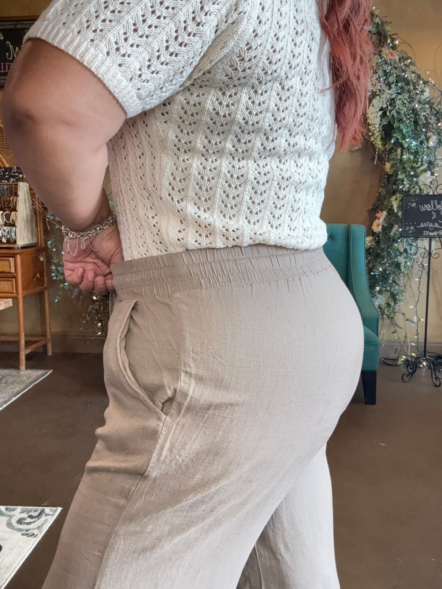 Everyday Linen Pants - Cocoa