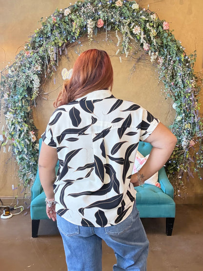 Timeless Leaf Blouse