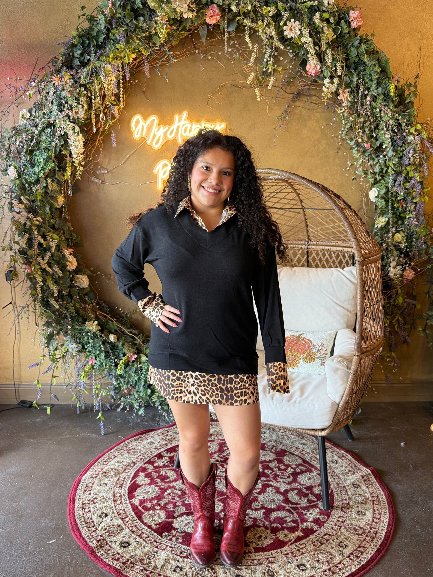 Franny Fine Knit Shirt Dress
